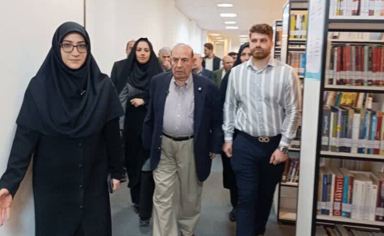 A Distinguished Anthropologist’s Visit to Khorramabad Central Library