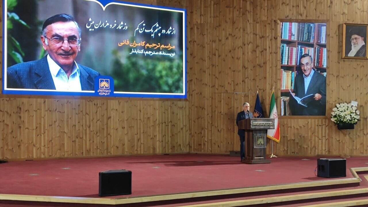 Seyed Abbas Salehi: Fani is rare in contemporary history